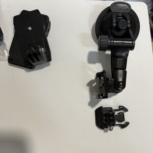 GoPro Hero 8 Black Accessory Lot | Chest Mount + Suction Cup + Backpack Clip